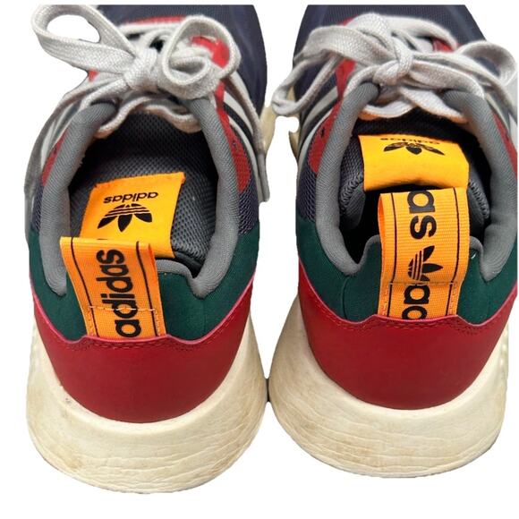 Adidas Original Multix Youth 5.5 Running Shoes Shadow Navy Multicolored HR1217 - Picture 6 of 7